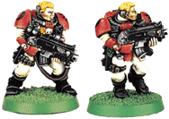 Blood Angel Scouts with Boltgun