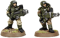 Imperial Guard Cadian with Special Weapons