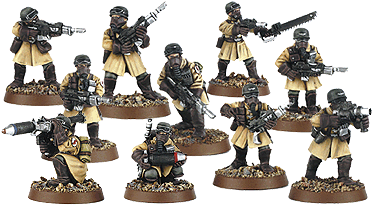 warhammer 40k imperial guard models