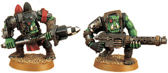 Ork Boyz with 'Eavy Weapons