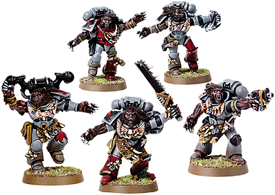 Space Wolf Wulfen Pack