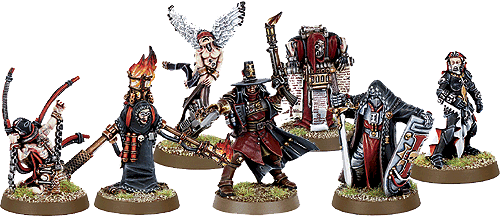 Witch Hunter Inquisitor with Retinue